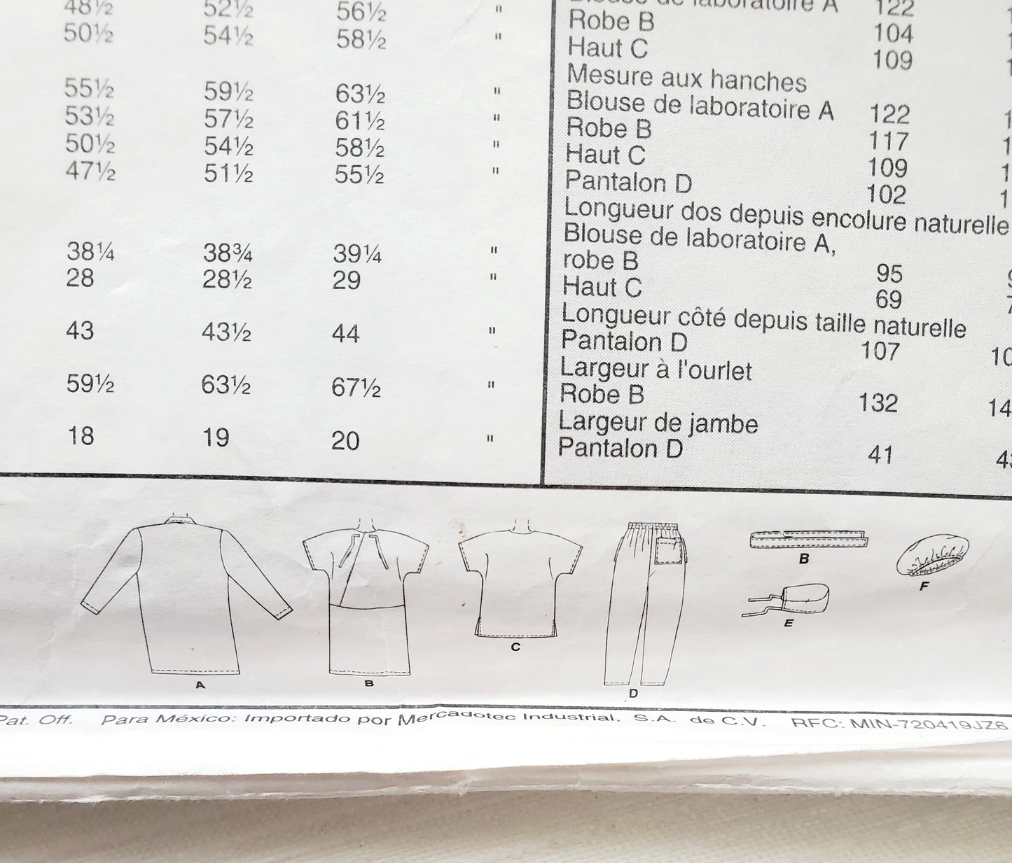 MCCALLS Sewing Pattern 9123, Nursing, Nurse Uniform, Scrubs, Customized Scrubs, Size Small, Medium, Large
