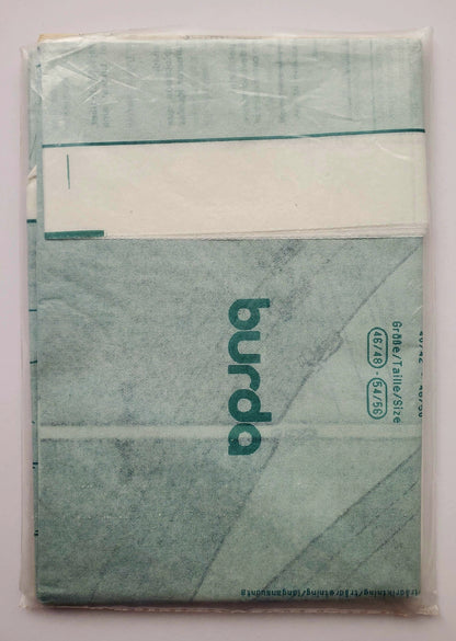 BURDA, Sewing Pattern 4740, Jacket with Parachute Fabric and Lining, Size 14-24