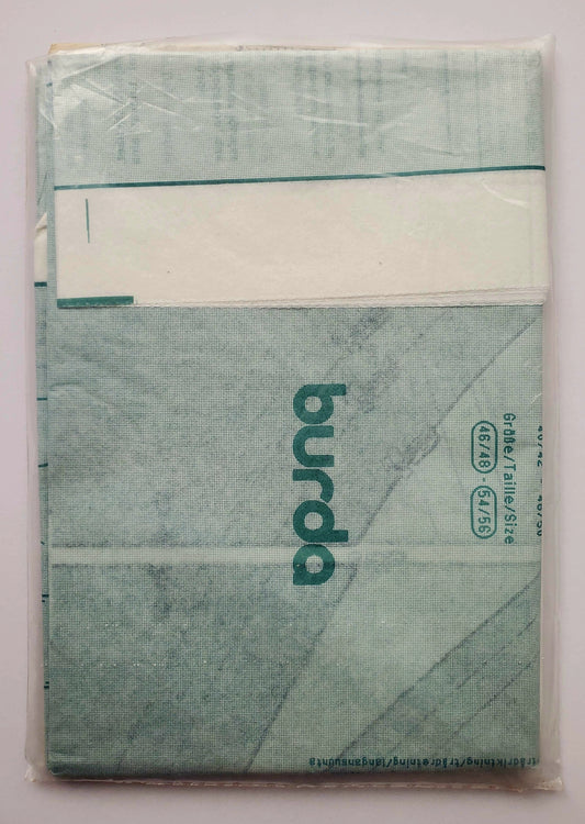 BURDA, Sewing Pattern 4740, Jacket with Parachute Fabric and Lining, Size 14-24