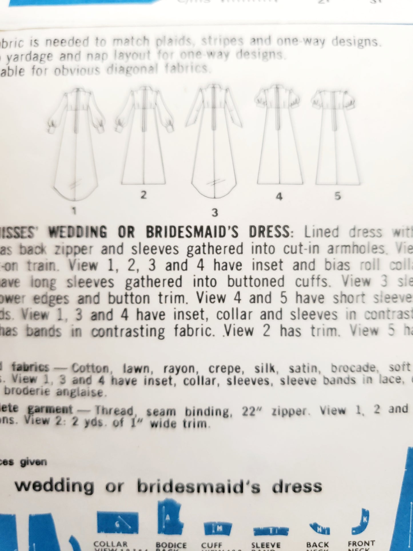 STYLE Sewing Pattern 3959, Wedding Dress, Bridesmaid Dress, Vintage Bridal Dress, Size 10