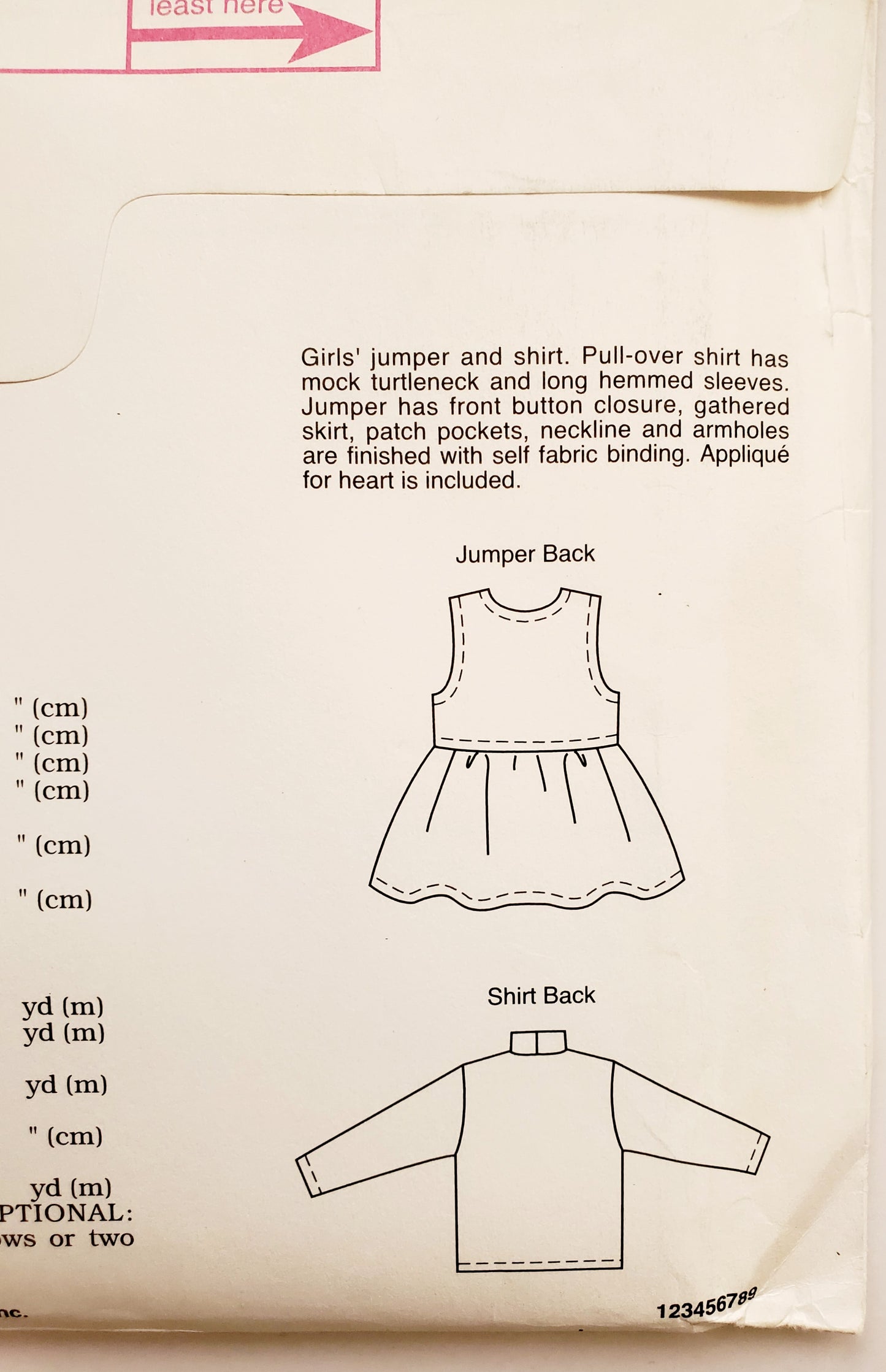 KWIK SEW 90's Sewing Pattern 2282, Girls, Jumpers, Shirts, Mock Turtleneck, Size 8-14