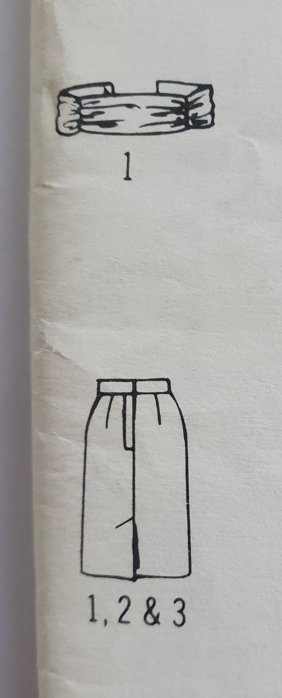 SIMPLICITY Sewing Pattern 8440, Skirt, Cummerbund, Size 16-20