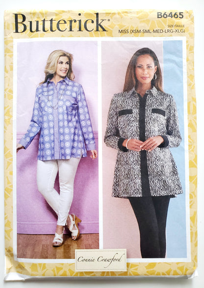 BUTTERICK Sewing Pattern B6465, Shirt, Size 3-16