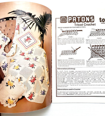 Patons Totem, Tricks with Tricot, Booklet by Patons, C40, Tricot Crochet, Knitting