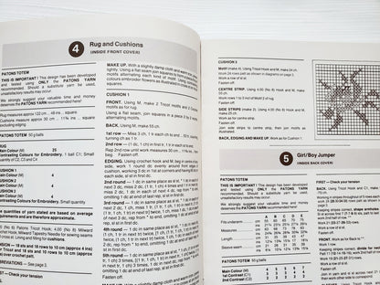 Patons Totem, Tricks with Tricot, Booklet by Patons, C40, Tricot Crochet, Knitting