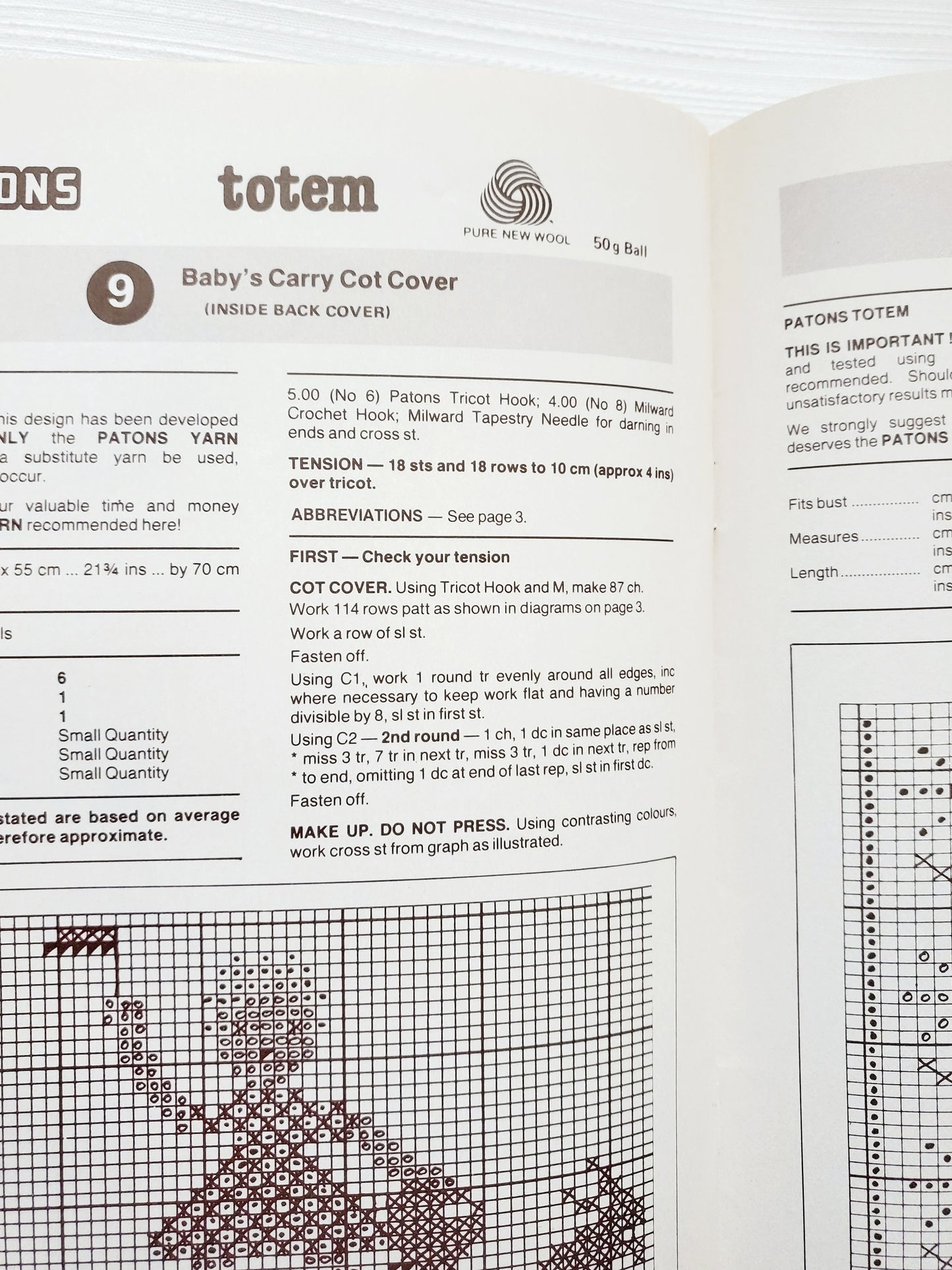 Patons Totem, Tricks with Tricot, Booklet by Patons, C40, Tricot Crochet, Knitting
