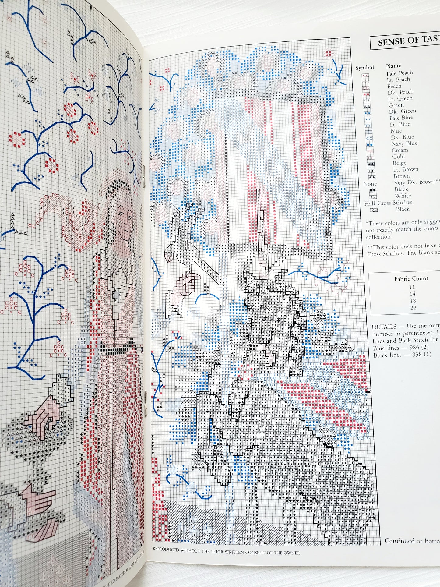 Cluny Tapestries, Cross Stitch Booklet, By Dimensions, Book One, 80's