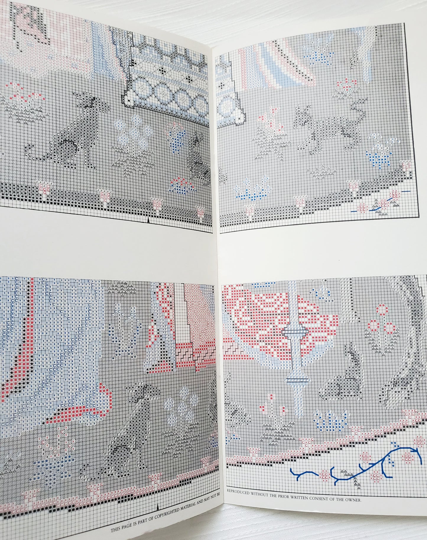 Cluny Tapestries, Cross Stitch Booklet, By Dimensions, Book One, 80's