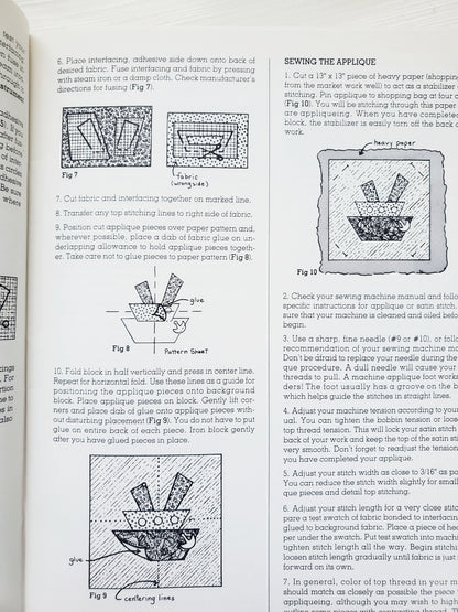 Kids Quilts, By Sandra Sigal, Easy Machine Applique, American School of Needlework, 4108