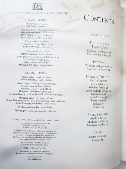 The Complete Book of Sewing; A Practical Step-By -Step Guide to Every Technique - Medium Book