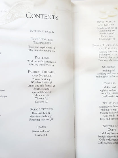 The Complete Book of Sewing; A Practical Step-By -Step Guide to Every Technique - Medium Book