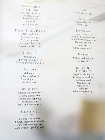 The Complete Book of Sewing; A Practical Step-By -Step Guide to Every Technique - Medium Book