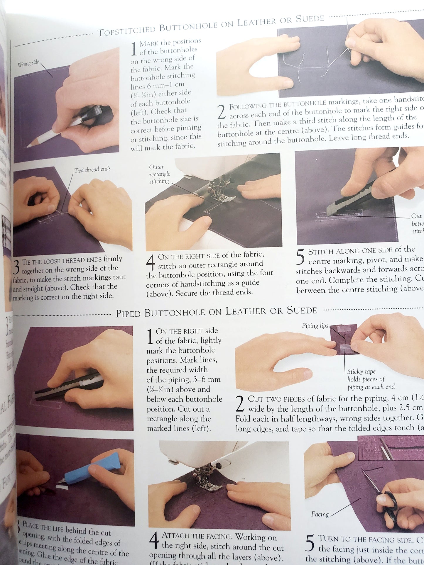 The Complete Book of Sewing; A Practical Step-By -Step Guide to Every Technique - Medium Book