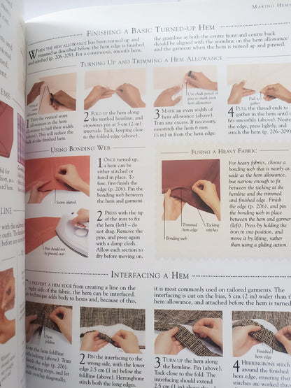 The Complete Book of Sewing; A Practical Step-By -Step Guide to Every Technique - Medium Book