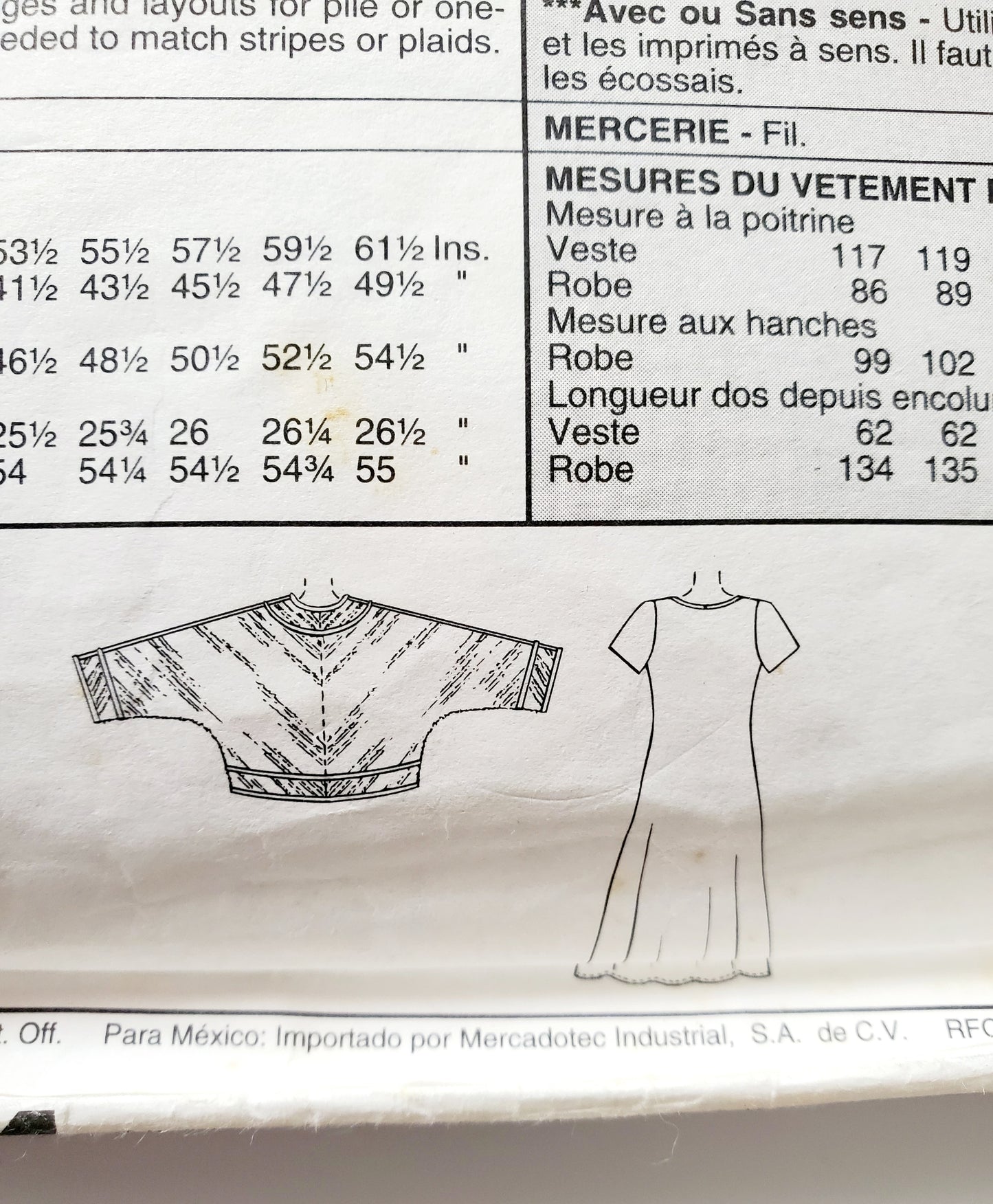 MCCALLS Sewing Pattern 9044, Faux Chenille, Jacket, Dress, Size 6-24