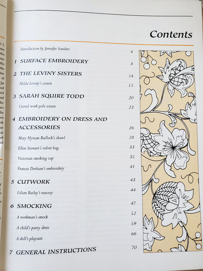 Australian NEEDLEWORK Surface Embroidery and Smocking: Jennifer Sanders