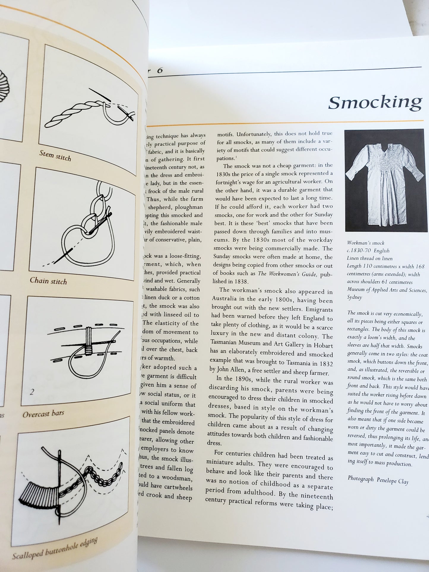 Australian NEEDLEWORK Surface Embroidery and Smocking: Jennifer Sanders