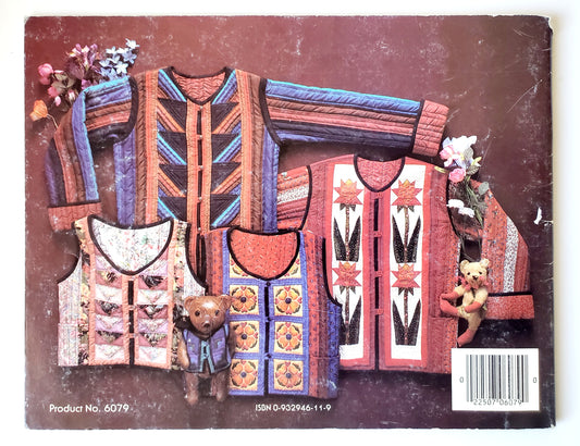 The Original Log Cabin Jacket & Vest Book- Barbara B Doriss, Quilting Book
