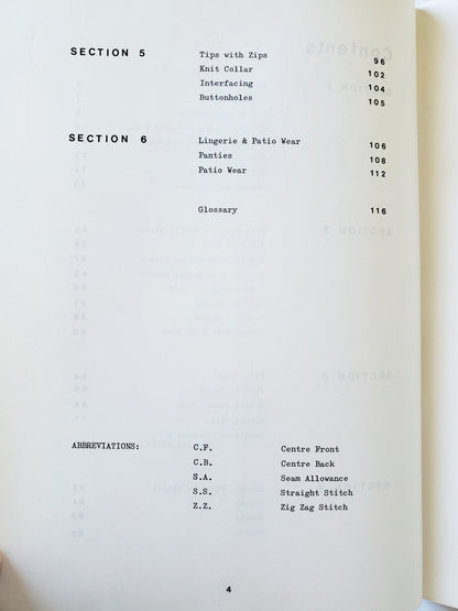 Knit Sewing, Dawn Brown - Instructional Book for Sewing with Knit Fabrics