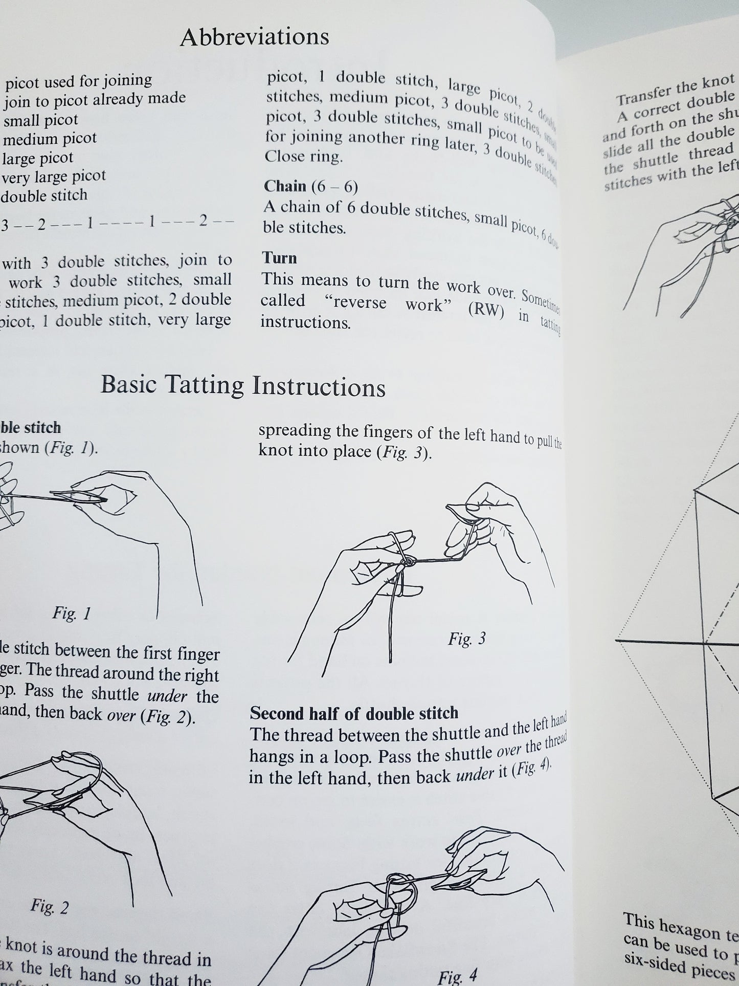 EASY TATTING - Rozella F. Linden, Dover Needlework Series, Original Vintage Book