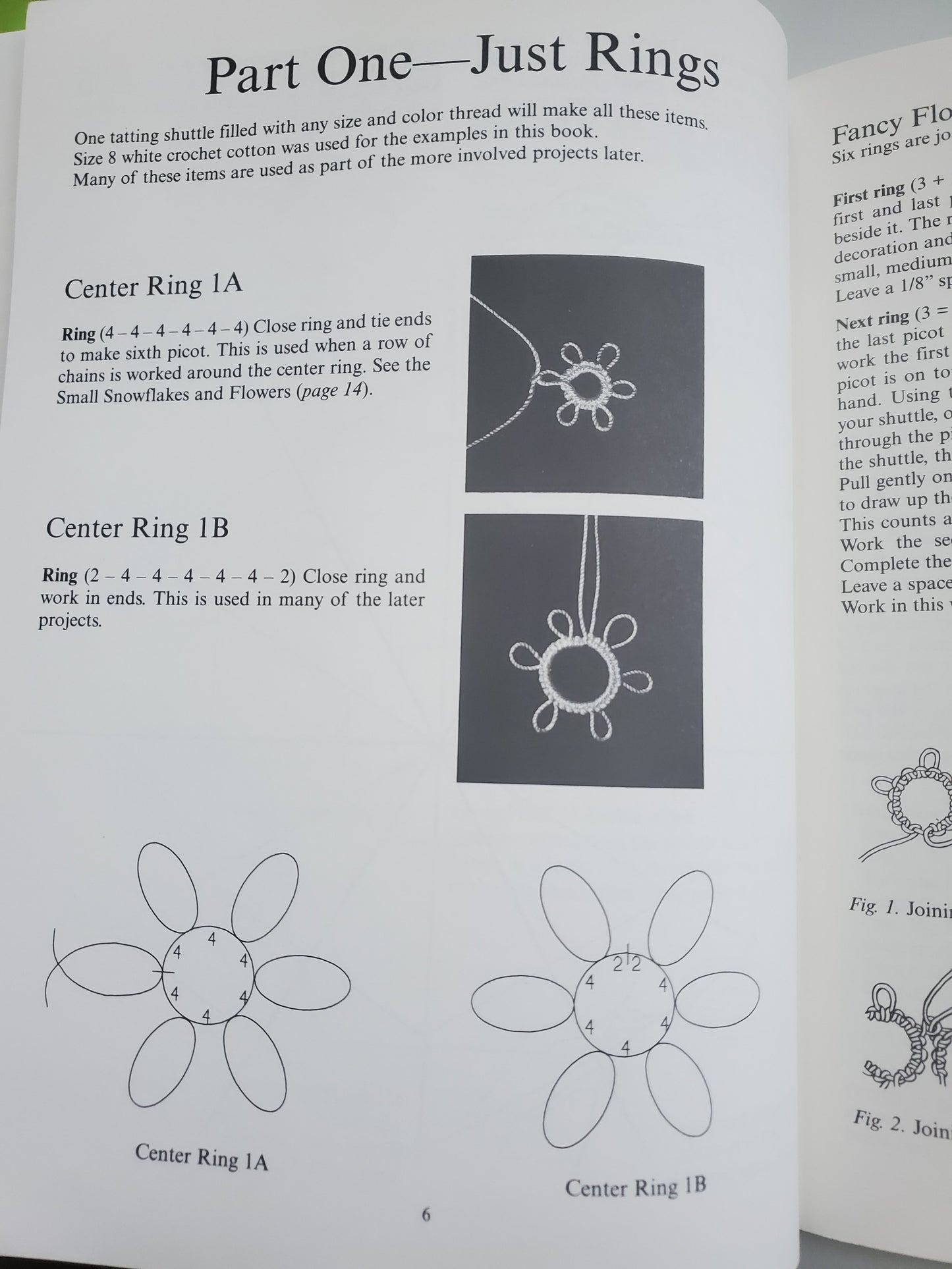 EASY TATTING - Rozella F. Linden, Dover Needlework Series, Original Vintage Book