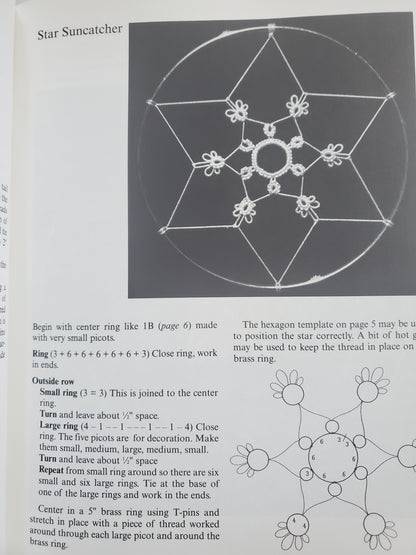 EASY TATTING - Rozella F. Linden, Dover Needlework Series, Original Vintage Book