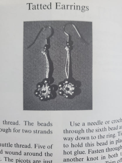 EASY TATTING - Rozella F. Linden, Dover Needlework Series, Original Vintage Book