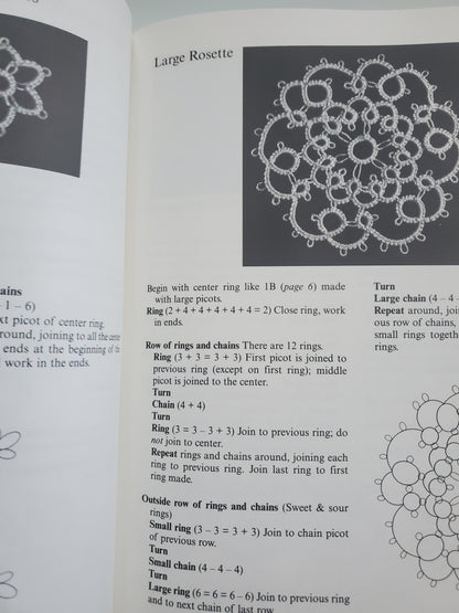 EASY TATTING - Rozella F. Linden, Dover Needlework Series, Original Vintage Book